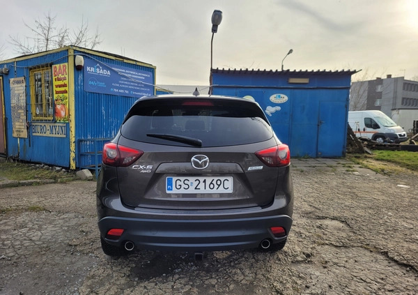 Mazda CX-5 cena 71000 przebieg: 114200, rok produkcji 2016 z Słupsk małe 56